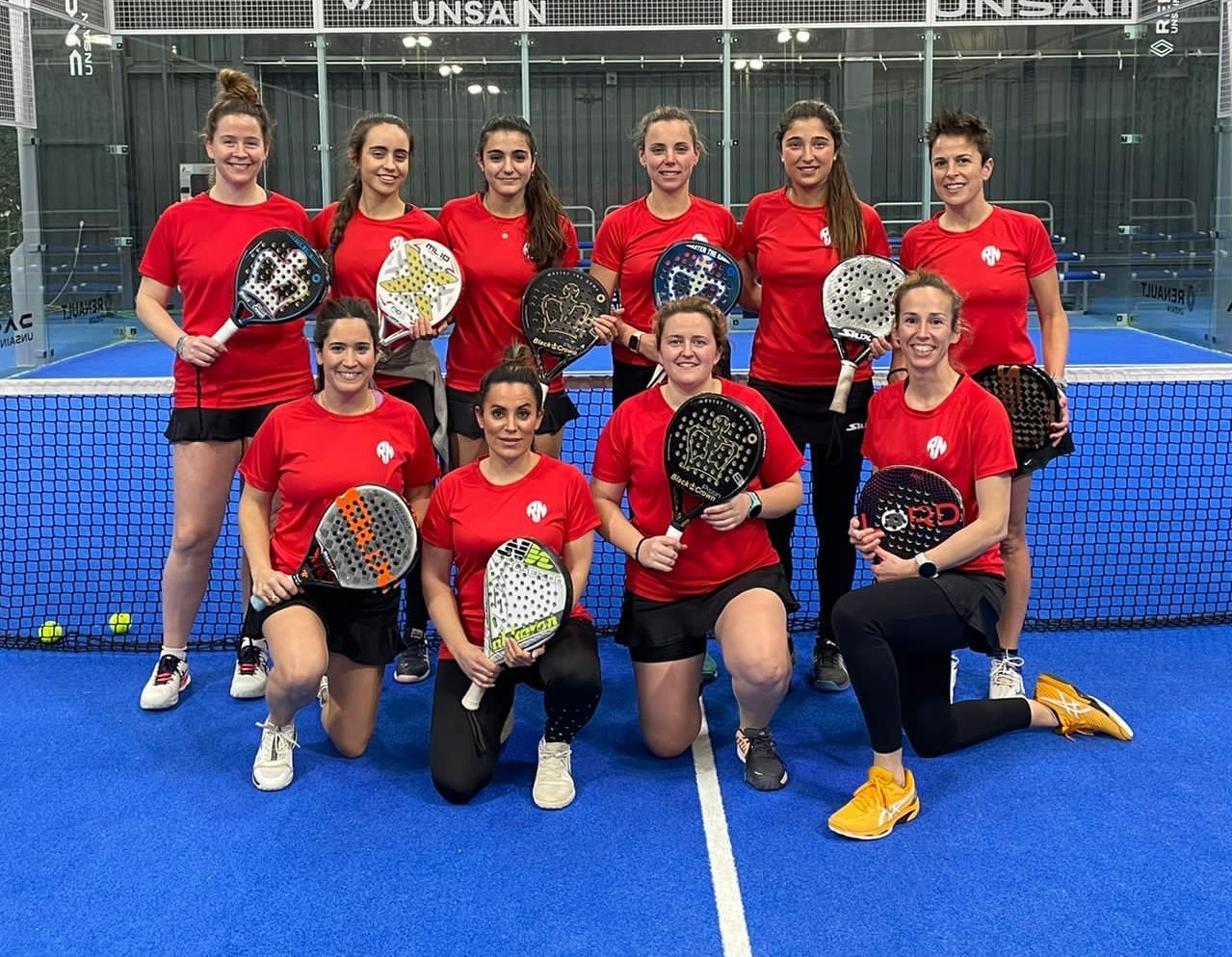 Club Tenis Pamplona y P&aacute;del Reyno de Navarra Club Deportivo, Campeones Navarros por Equipos Absolutos de Clubes de Primera Categor&iacute;a